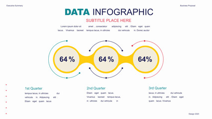 Elements of infographics on a white background. Use in presentation templates, flyer and leaflet, corporate report. Dashboard template with big data visualization.