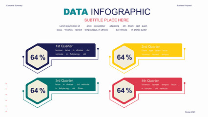 Elements of infographics on a white background. Use in presentation templates, flyer and leaflet, corporate report. Dashboard template with big data visualization.