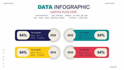 Elements of infographics on a white background. Use in presentation templates, flyer and leaflet, corporate report. Dashboard template with big data visualization.