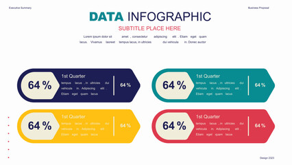 Elements of infographics on a white background. Use in presentation templates, flyer and leaflet, corporate report. Dashboard template with big data visualization.