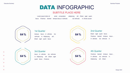 Elements of infographics on a white background. Use in presentation templates, flyer and leaflet, corporate report. Dashboard template with big data visualization.