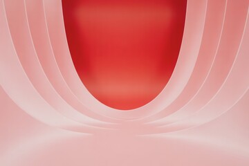 Abstract background with red frame concept for wedding invitation and valentine's day themes with modern elegant style