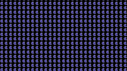Vibrant purple dots on black background pattern
