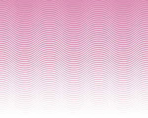A vibrant white smooth wavy lines forming a flowing pattern, on a gradient transitions of pink at the top to white at the bottom, creating a dynamic, futuristic, and energetic visual effect.