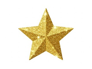 Obraz premium Shimmering golden star