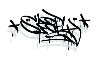 SLEEPY graffiti tag style design