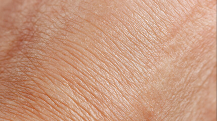 Extreme close-up of human skin texture with fine lines