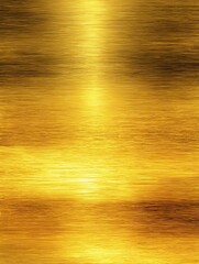 Brushed Gold Metal Texture Background