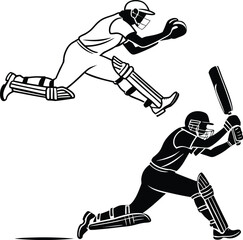 vector illustration of a  player