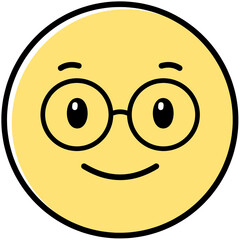 안경 이모티콘