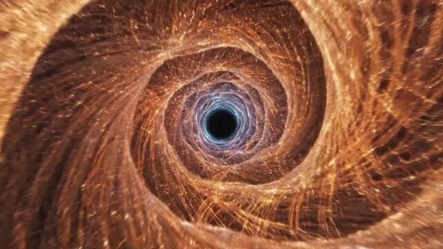 Advanced Mathematical 3D Geometry Fractal Visualization Loop