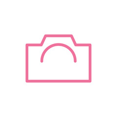Camera Trendy Icon Vector Template Illustration Logo Design