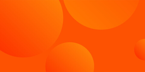 Abstract orange background with circles.