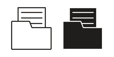 File icons symbol template for graphic and web design