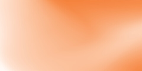 Beautiful Autumn Background Template, Orange and cream gradation color artwork. Blurred minimal orange gradient.