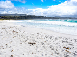 Binalong bay beach in Tasmania
