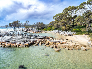 Bay of fires conservation area in Tasmania