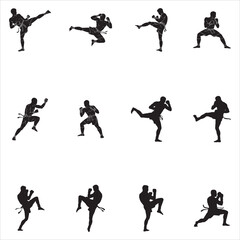 Muay Thai Clip Art