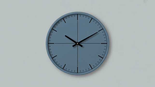 Minimalist wall clock