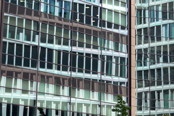 Obraz premium Glasfassade in Frankfurt