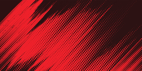 black red dragon decal brush fire volcano lava sakura Asia Japan anime style illustration sporty background banner style illustration. modern