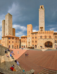 San Gimignano, Toscane, Italie