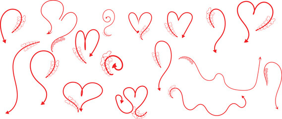  valentine day red paint splashes on white