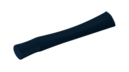 Vector illustration of a Miswak stick (Salvadora persica), natural wooden toothbrush used in Sunnah, clean and organic look.