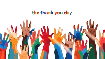 Celebrate appreciation on thank you day with grateful hearts