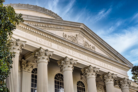 Wilson Library on the Campus of the University of North Carolina