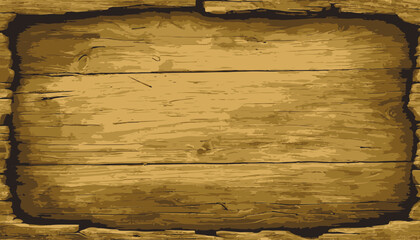 Wood texture background with natural planks, wooden wall illustration.