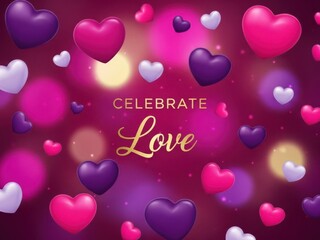 Celebrate love with heartfelt moments and vibrant colors