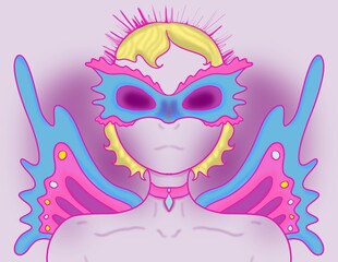 Butterfly Princess Profile Icon 