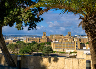 View from the Upper Barrakka Gardens over Valletta