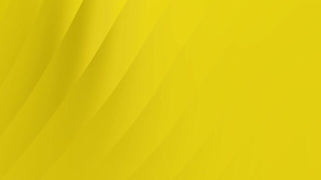 Golden yellow abstract background with curved line design for depth. Suitable for banners, wallpapers, or artistic presentations needing a vibrant touch.