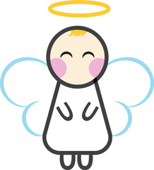 귀여운 아기 천사