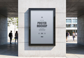 Wall Poster Mockup