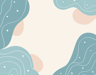 vector illustration of an abstract background with waves
