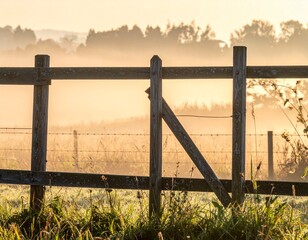 fence in the field