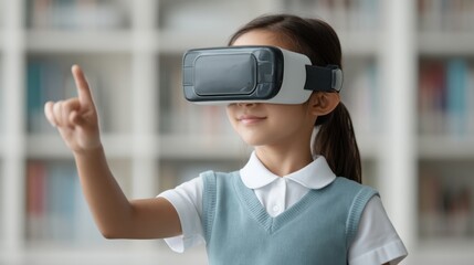Engaging Digital Education Experience with User-Friendly Virtual Reality for Young Learners in an Interactive Learning Environment