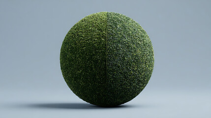 Two- Toned Green Grass Sphere nature organic