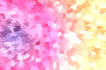 Vibrant colorful explosion of pink, purple, and yellow hues