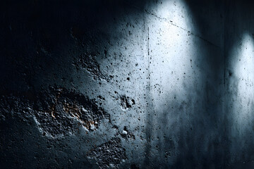 Dark grey textured concrete wall grunge black background