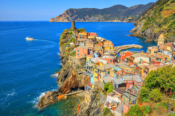Vernazza, Cinque Terre, Riviera, Italie