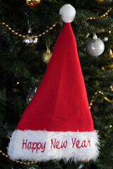 Happy New Year santa hat