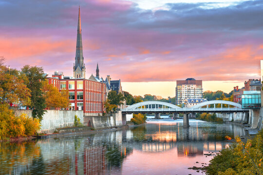 Cambridge, Ontario, Canada at Dawn 3384