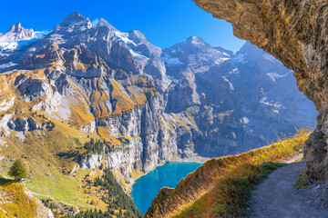 Oeschinen Lake near Kandersteg, Switzerland 3346