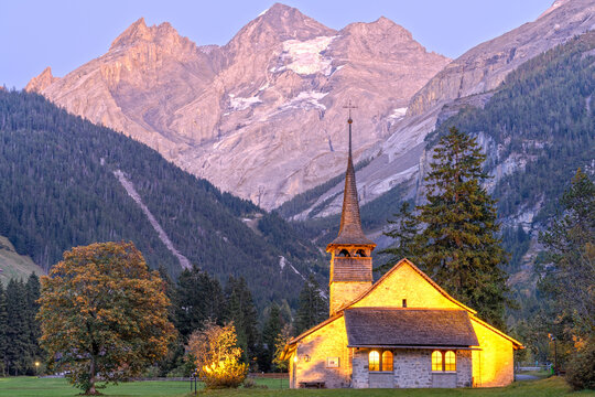 Kandersteg, Switzerland at Marienkirche Chapel 3338