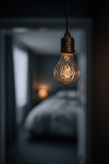 部屋の明かりが灯る時間