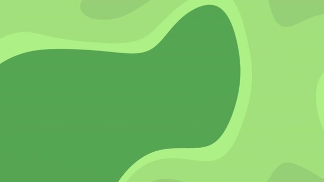 Pistachio green abstract animation with organic shapes transitioning into mesmerizing visual. Suitable for backgrounds, presentations, and abstract designs.